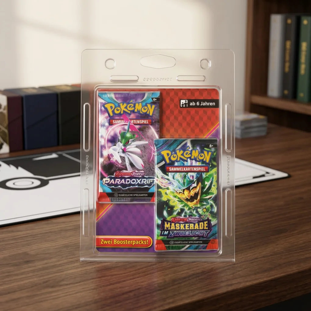 Pokémon - Paradox Rift & Maskerade im Zwielicht Blíster 2-Pack - Alemán