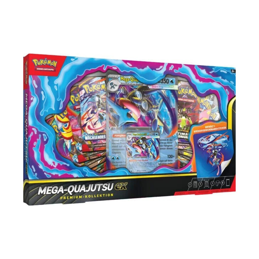 Pokémon - Colección Premium Mega-Quajutsu-ex - Alemán