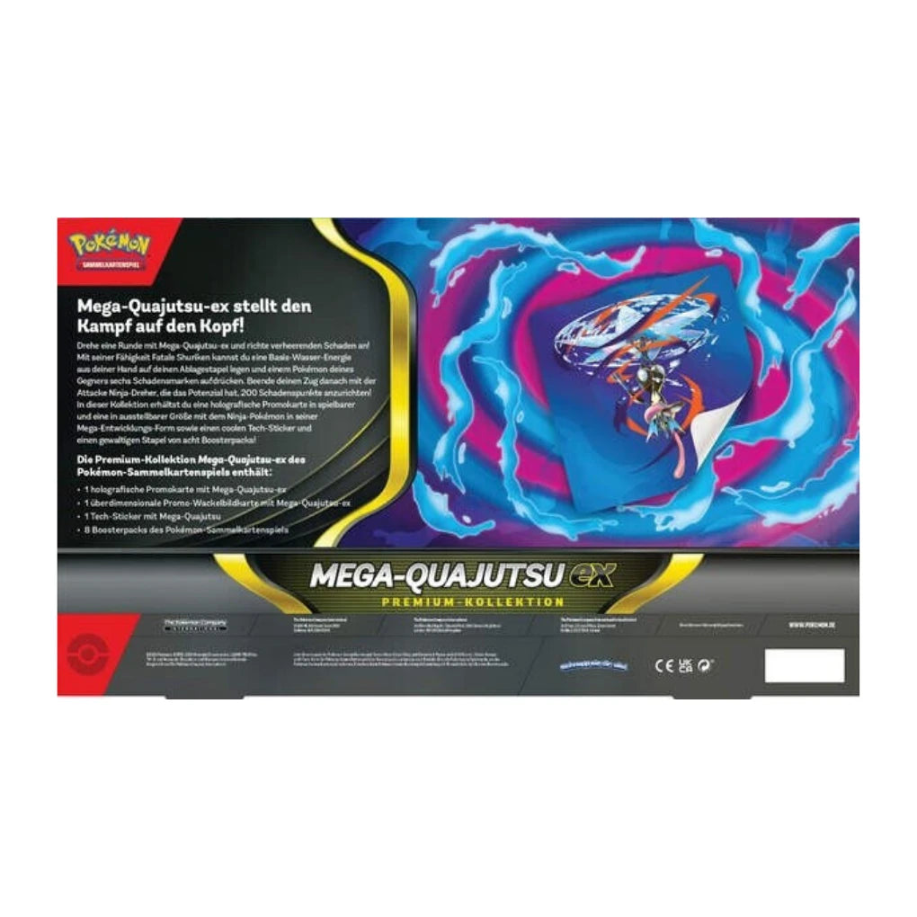 Pokémon - Colección Premium Mega-Quajutsu-ex - Alemán