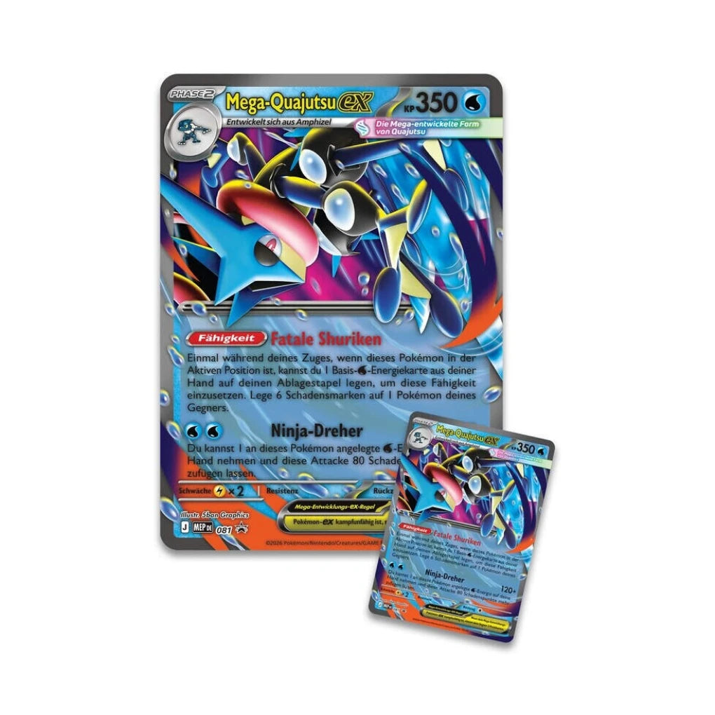 Pokémon - Colección Premium Mega-Quajutsu-ex - Alemán