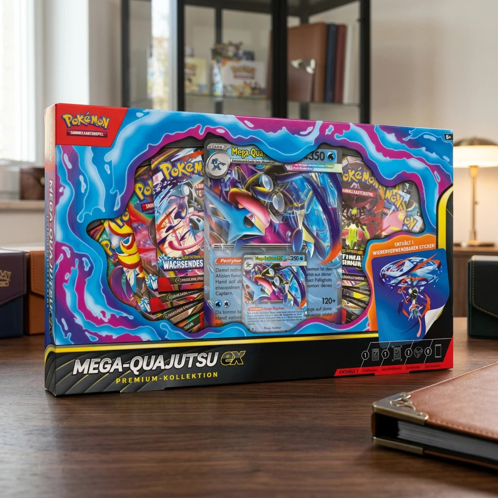 Pokémon - Colección Premium Mega-Quajutsu-ex - Alemán