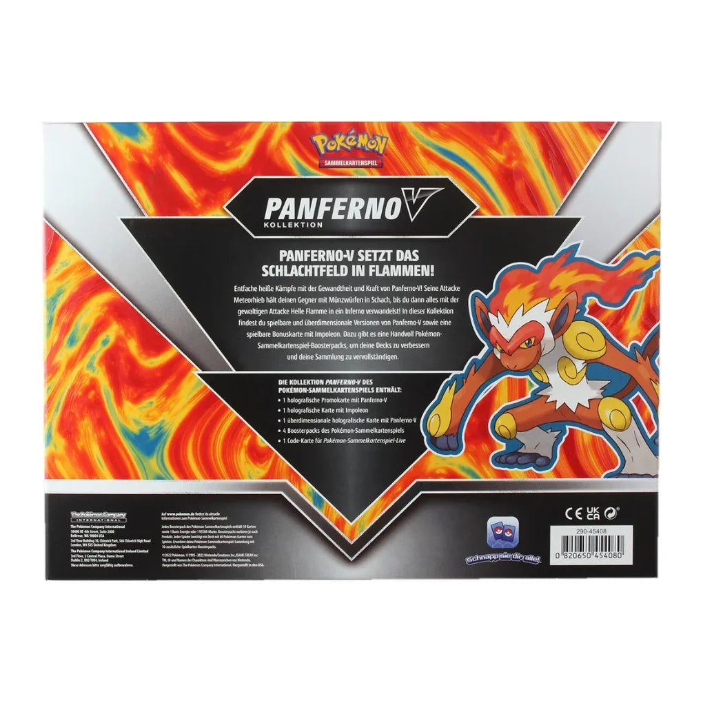Pokémon - Panferno-V Caja colección - Alemán