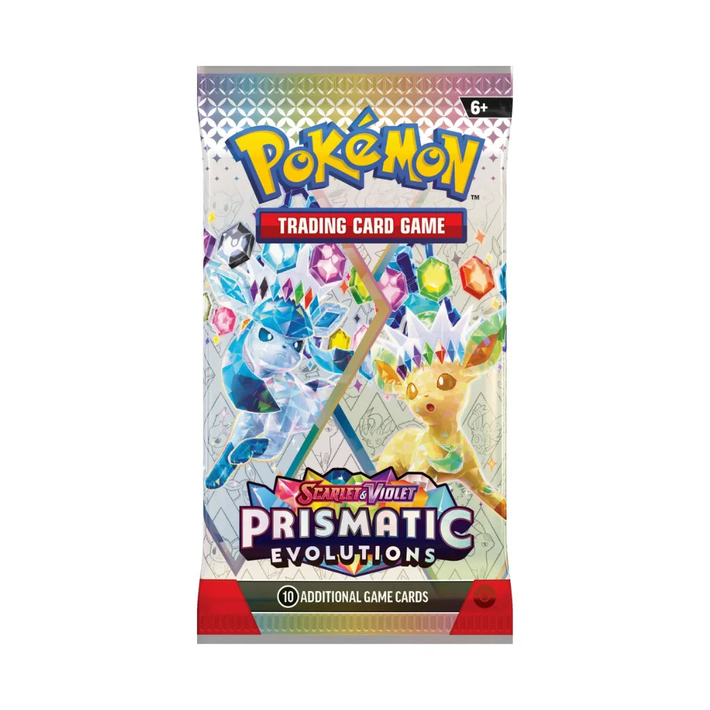Pokémon Scarlet & Violet Prismatic Evolutions Sobre - Inglés