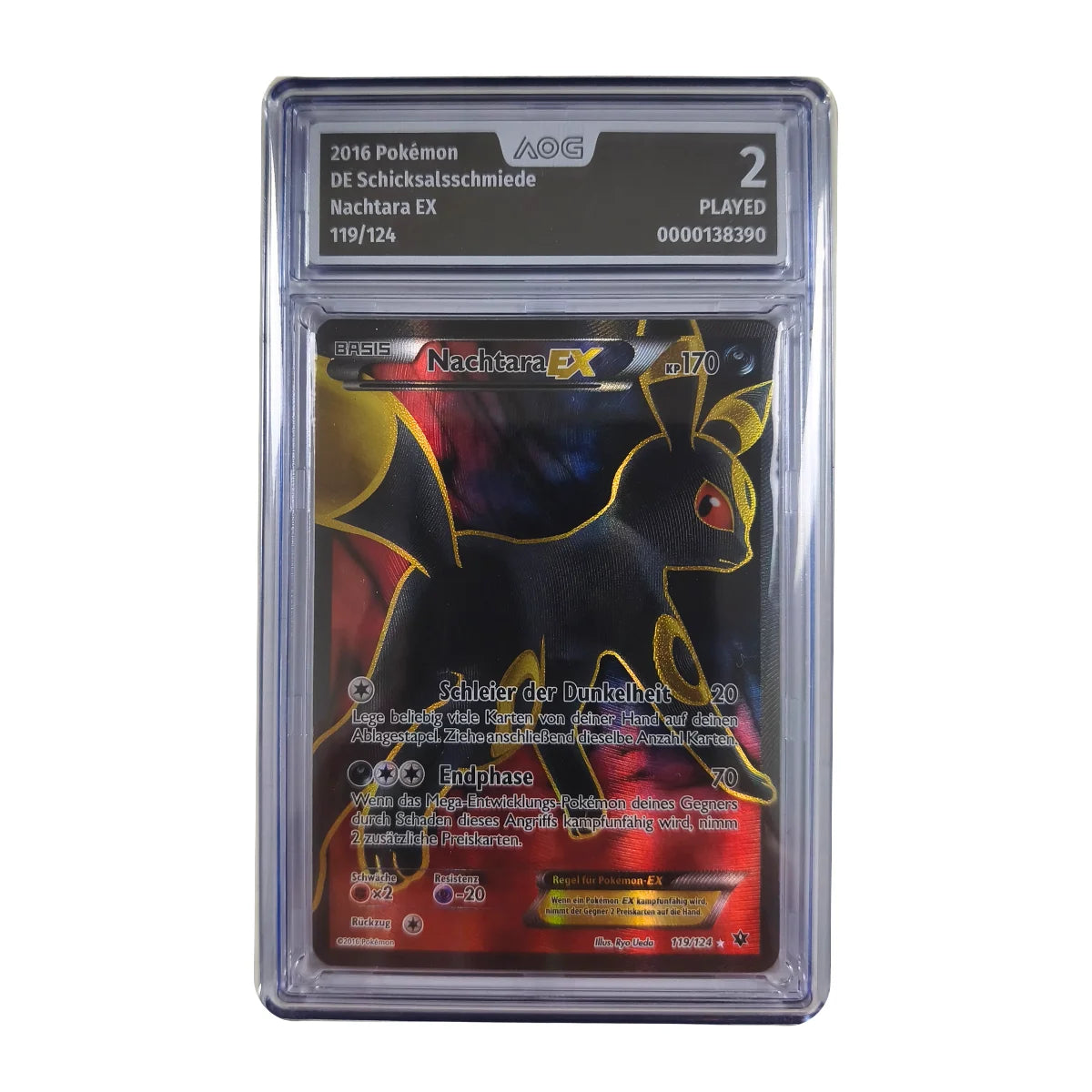 Pokémon - Nachtara EX Full art #119/124 (Schicksalsschmiede) – AOG 2 Jugada