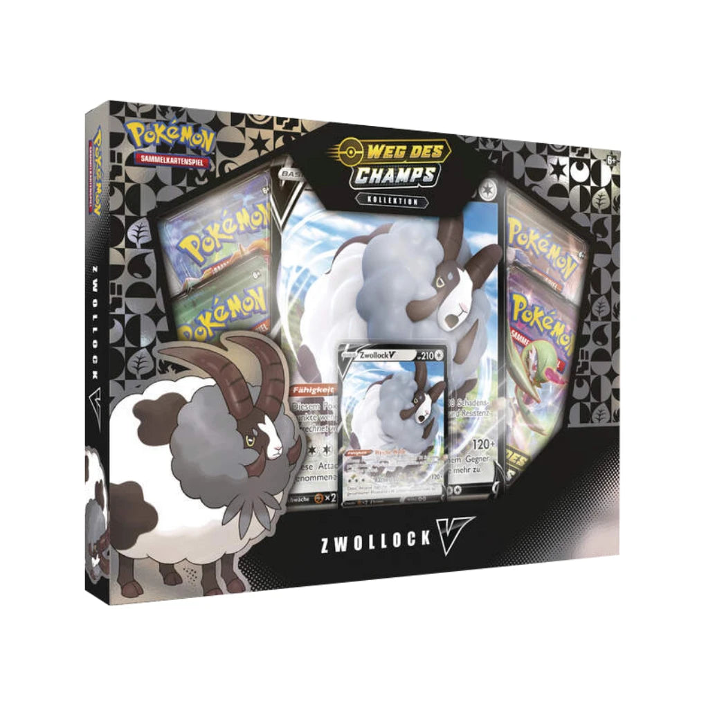 Pokémon - Weg des Champs Colección Zwollock-V - Alemán