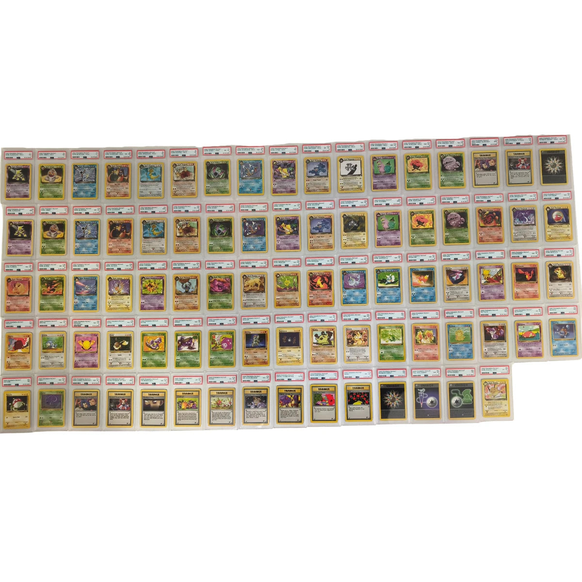 Pokémon - Team Rocket Complete Set 1-83/82 including Holos – PSA graded
