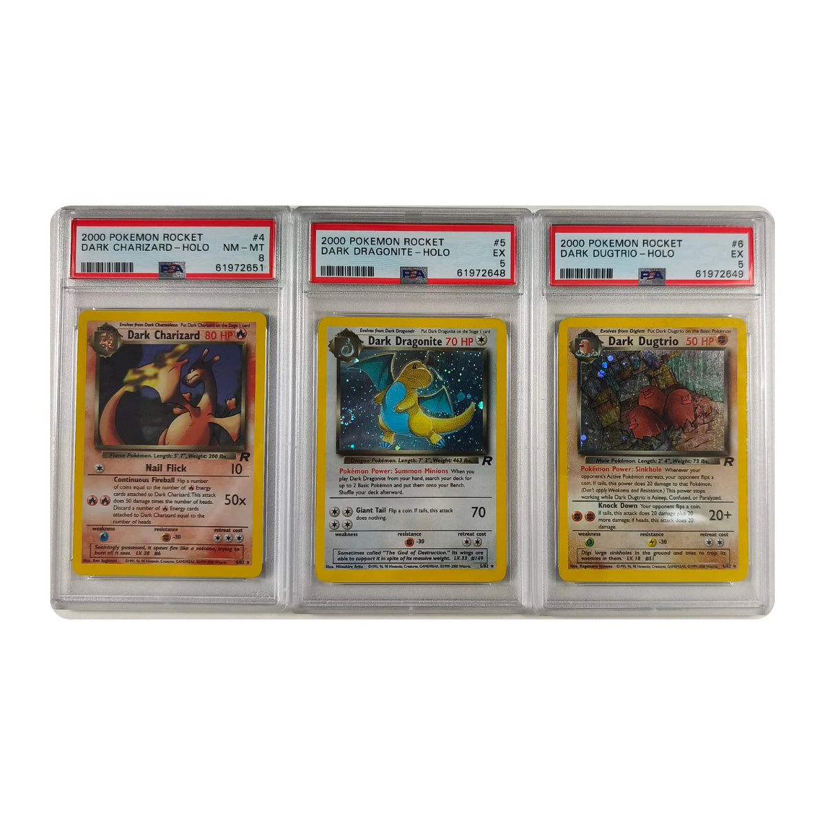 Pokémon - Team Rocket Complete Set 1-83/82 including Holos – PSA graded