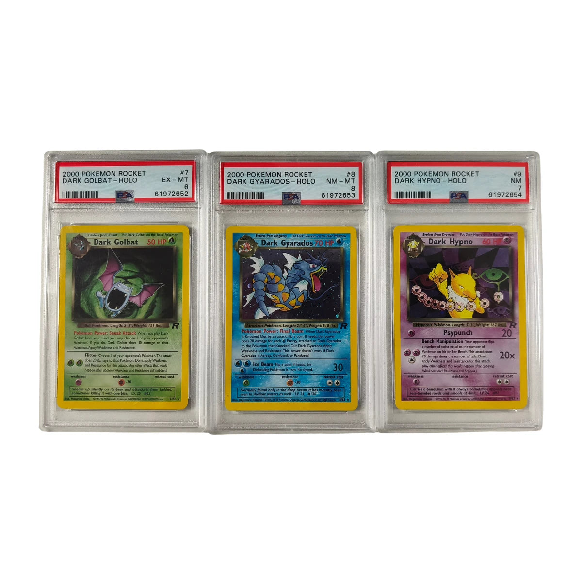 Pokémon - Team Rocket Complete Set 1-83/82 including Holos – PSA graded