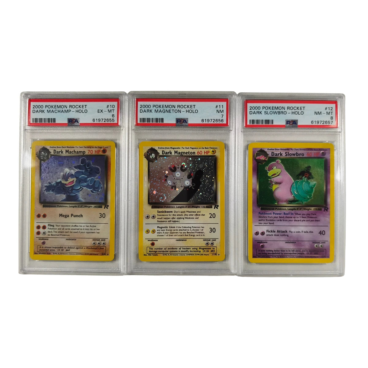 Pokémon - Team Rocket Complete Set 1-83/82 including Holos – PSA graded