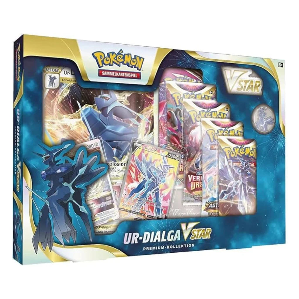 Pokémon - Ur-Dialga-VSTAR Caja colección premium - Alemán