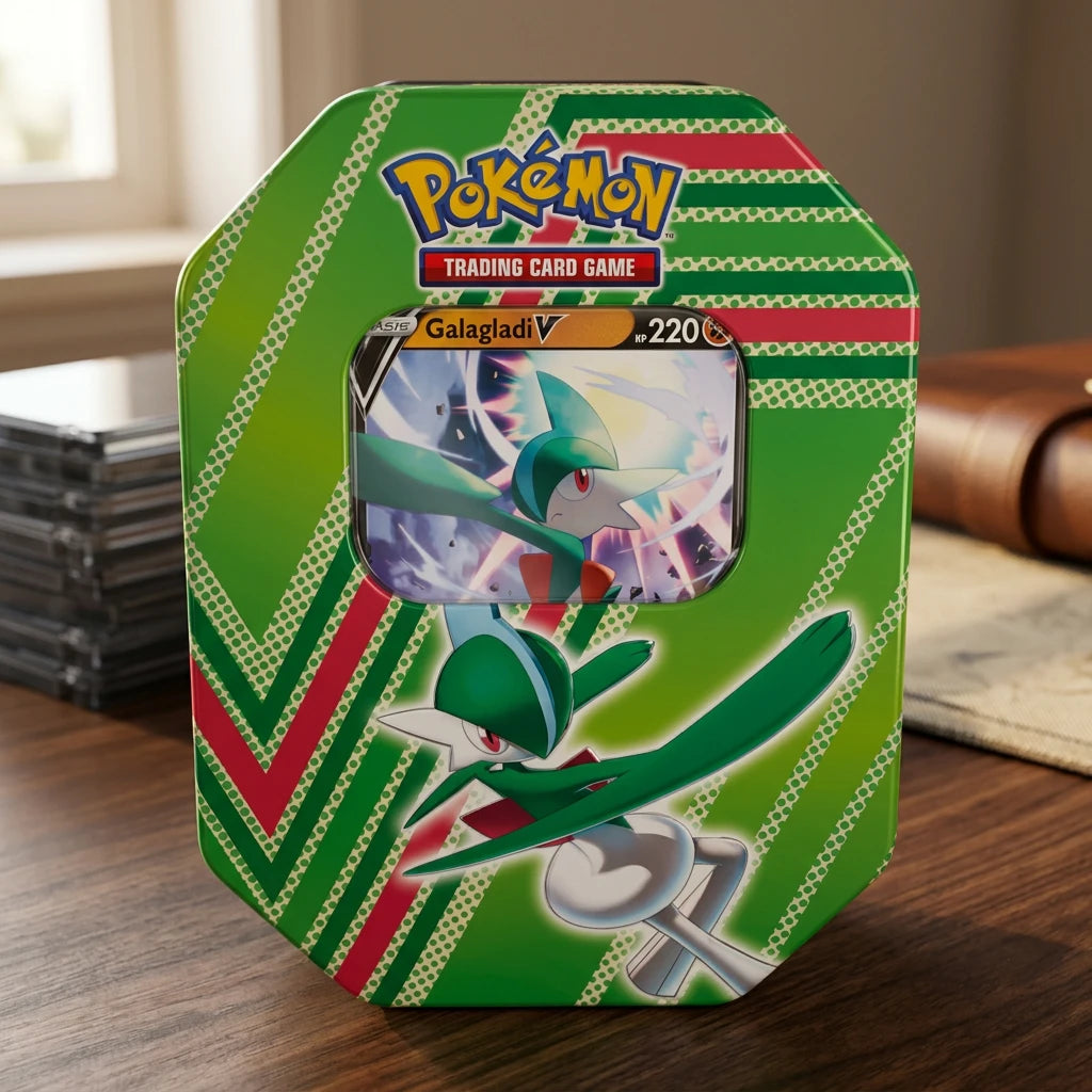 Pokémon - Verborgenes Potenzial Galagladi-V Lata - Alemán