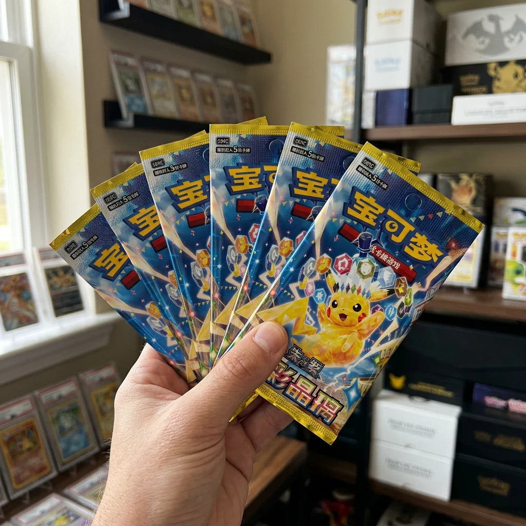 Pokémon - Stellar Crystal Slim Caja de sobres - Chino