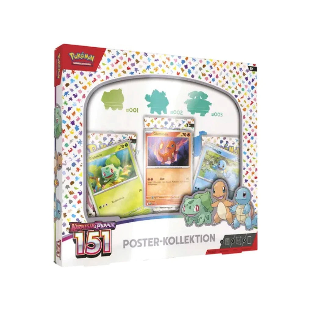 Pokémon - 151 Póster Caja colección - Alemán