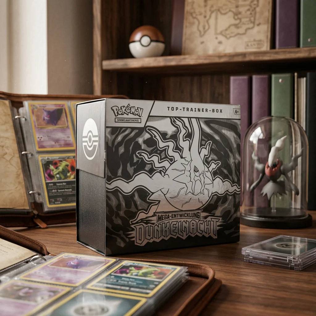 Pokémon - Mega Evolución: Caja de entrenador élite Dunkelnacht - Alemán
