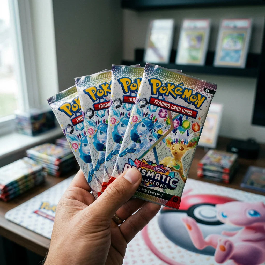 Pokémon Scarlet & Violet Prismatic Evolutions Sobre - Inglés