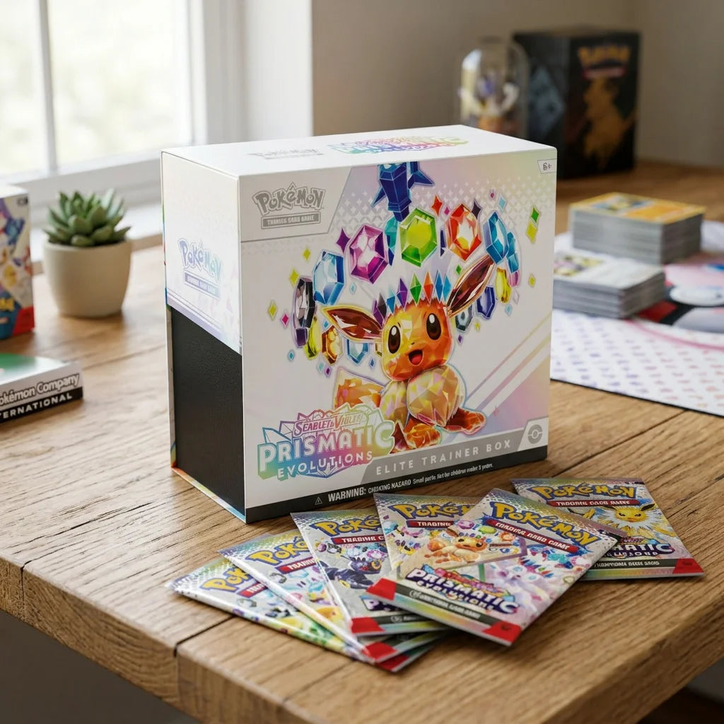 Pokémon - Scarlet & Violet: Prismatic Evolutions Elite Trainer Box - English