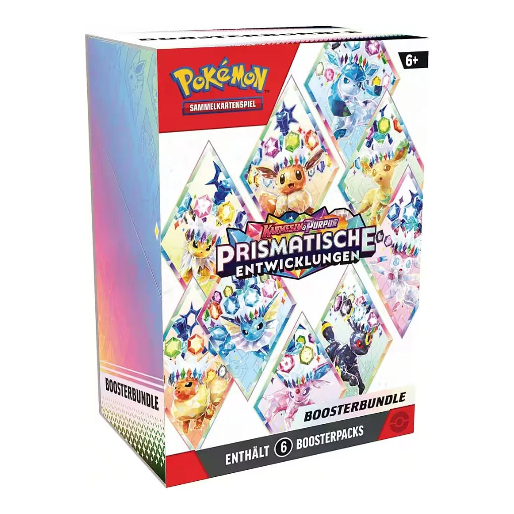 Pokémon - Karmesin & Purpur: Prismatische Entwicklungen Booster Bundle - German