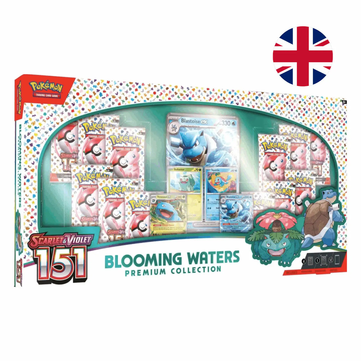 Pokémon - Scarlet & Violet - 151 Blooming Waters Premium Collection Box - EN