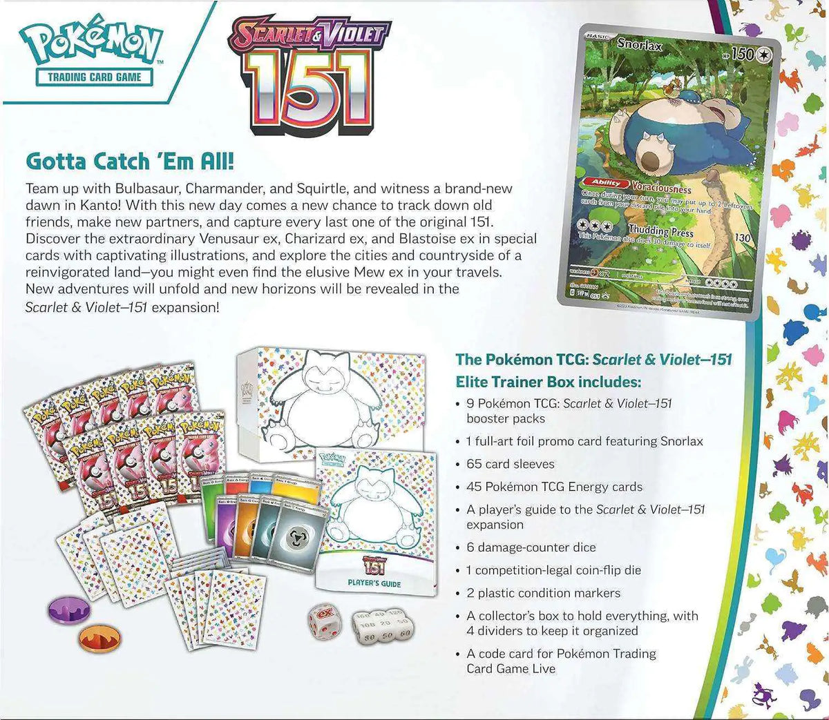 Pokémon - Scarlet & Violet: 151 Elite Trainer Box - EN