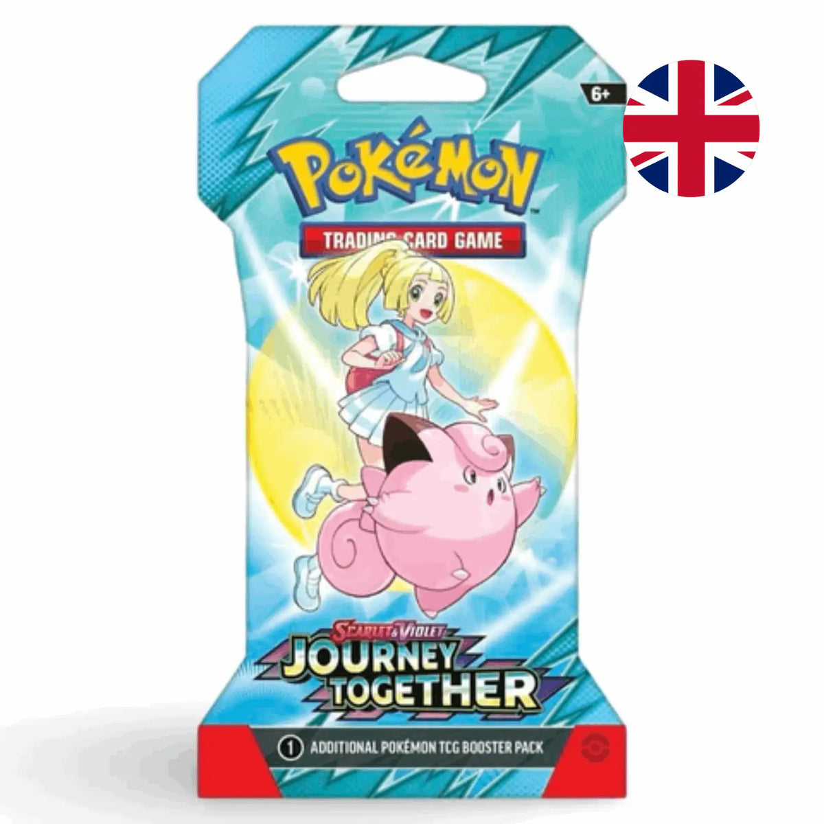 Pokémon - Scarlet & Violet: Journey Together 1x Sleeved Booster - EN