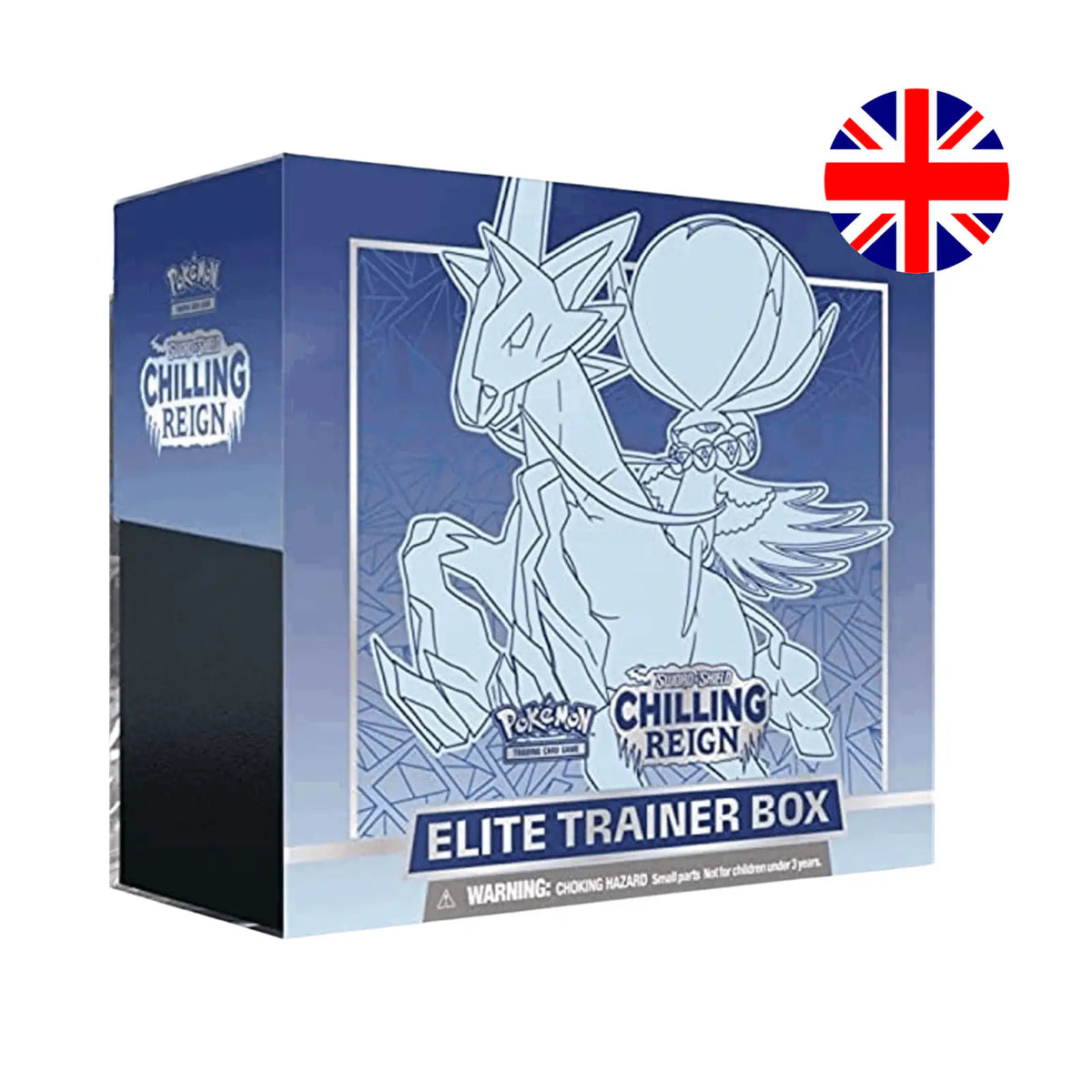 Pokémon - Sword & Shield: Chilling Reign Elite Trainer Box (blau) - EN
