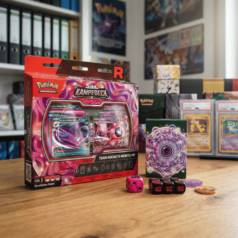 Pokémon - Team Rockets Mewtu-ex Liga-Kampfdeck - DE