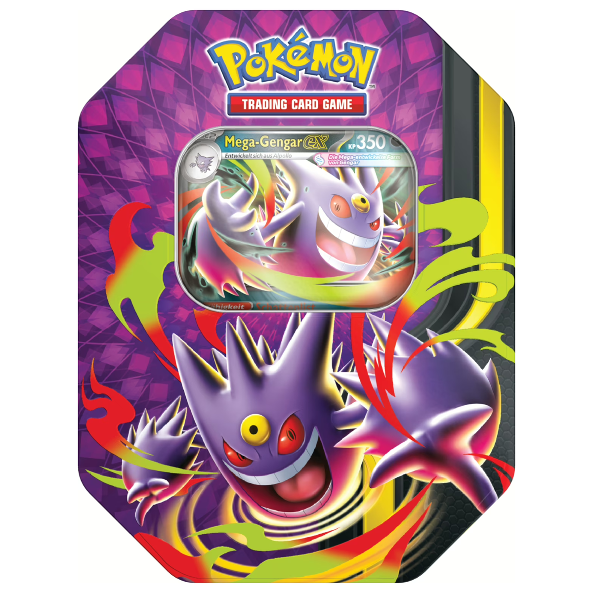 Pokémon - Mega-Entwicklung Lata metálica #128 Mega-Gengar - Alemán