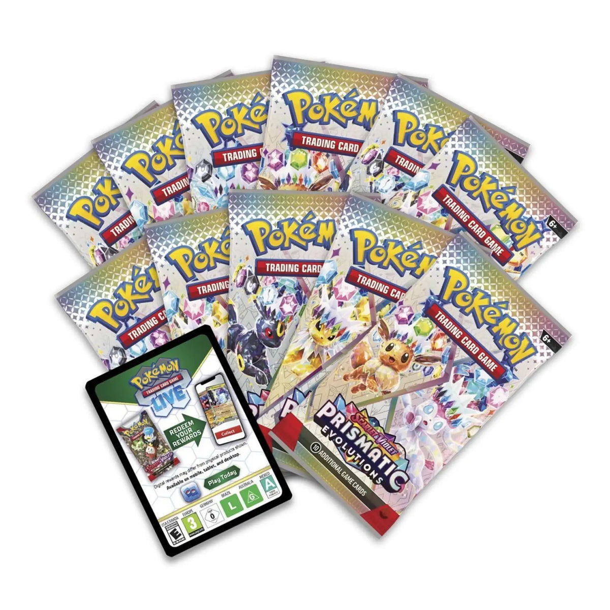 Pokémon - Scarlet & Violet: Prismatic Evolutions Elite Trainer Box - EN