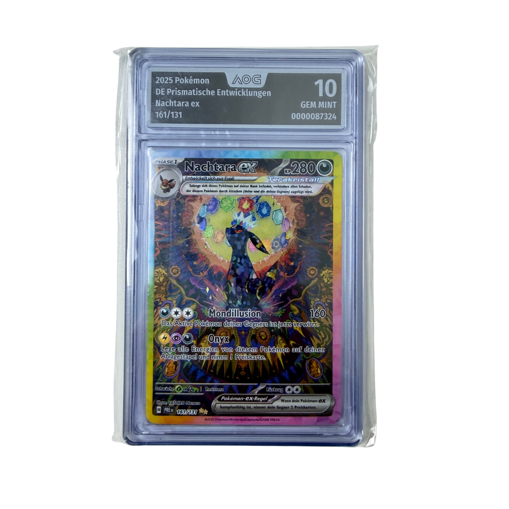 Pokémon - Umbreon ex #161/131 (Prismatische Entwicklungen) – AOG 10 Gem Mint