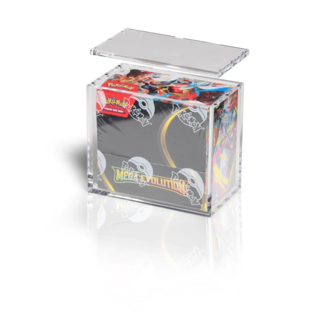 The Acrylic Box - Caja acrílica de Caja de sobres de Pokémon Alemán e Inglés