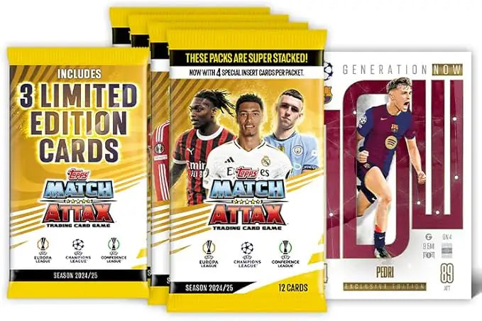 Topps Champions League Match Attax 2024/25 - Mega Multipack - EN
