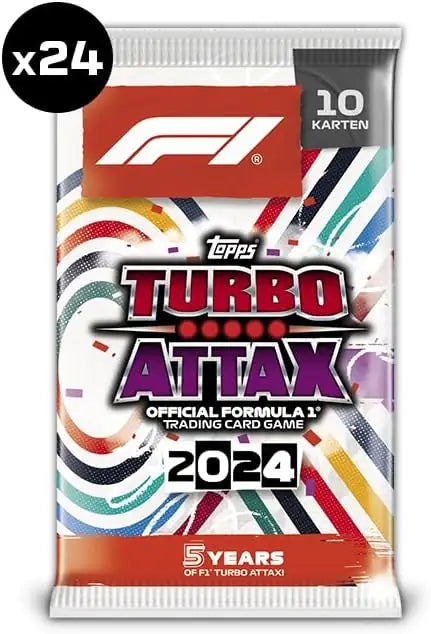 Topps Turbo Attax Formula 1 2024 - Full Box - Display - DE