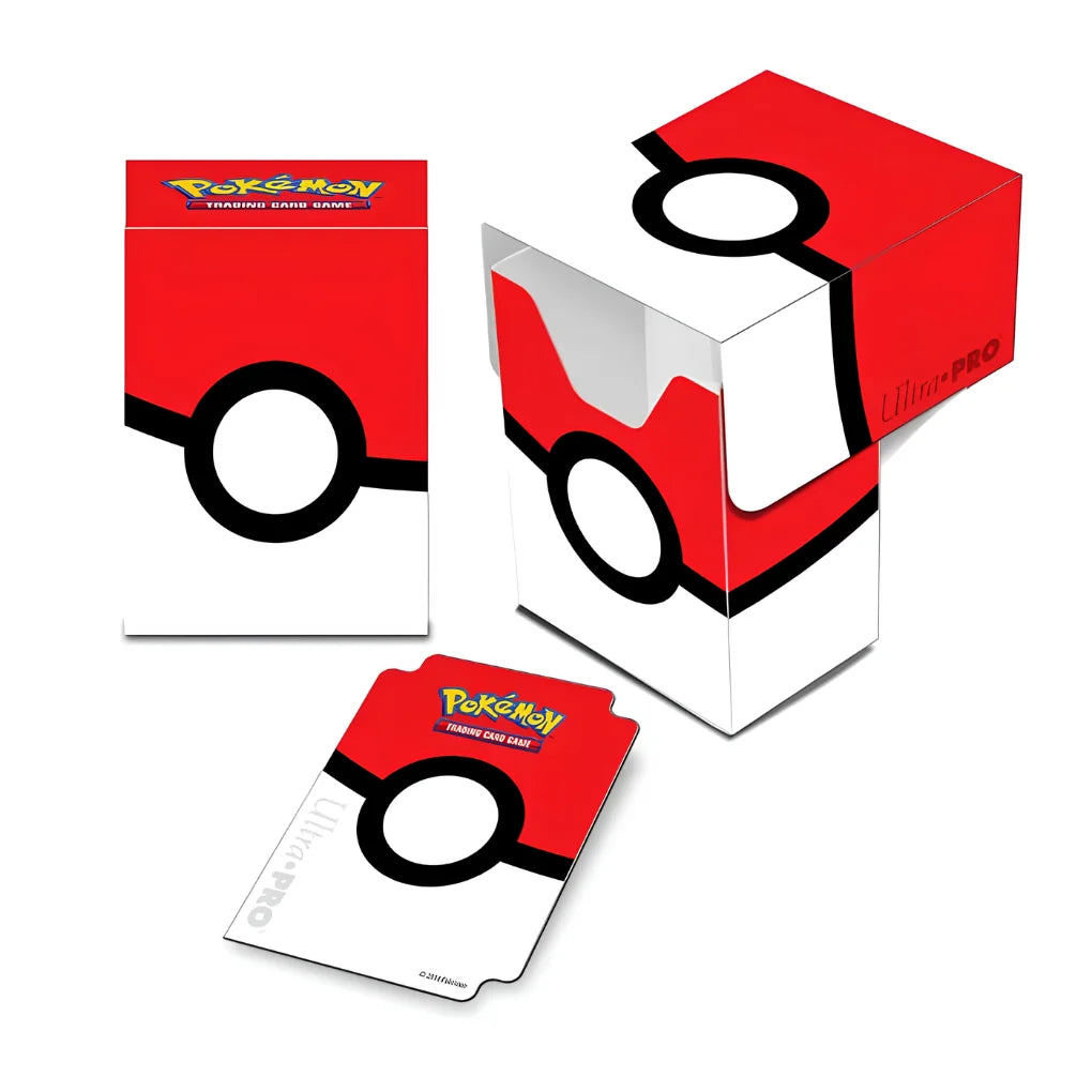 Ultra Pro Pokéball Deck Box – Caja para cartas Pokémon para 82 cartas