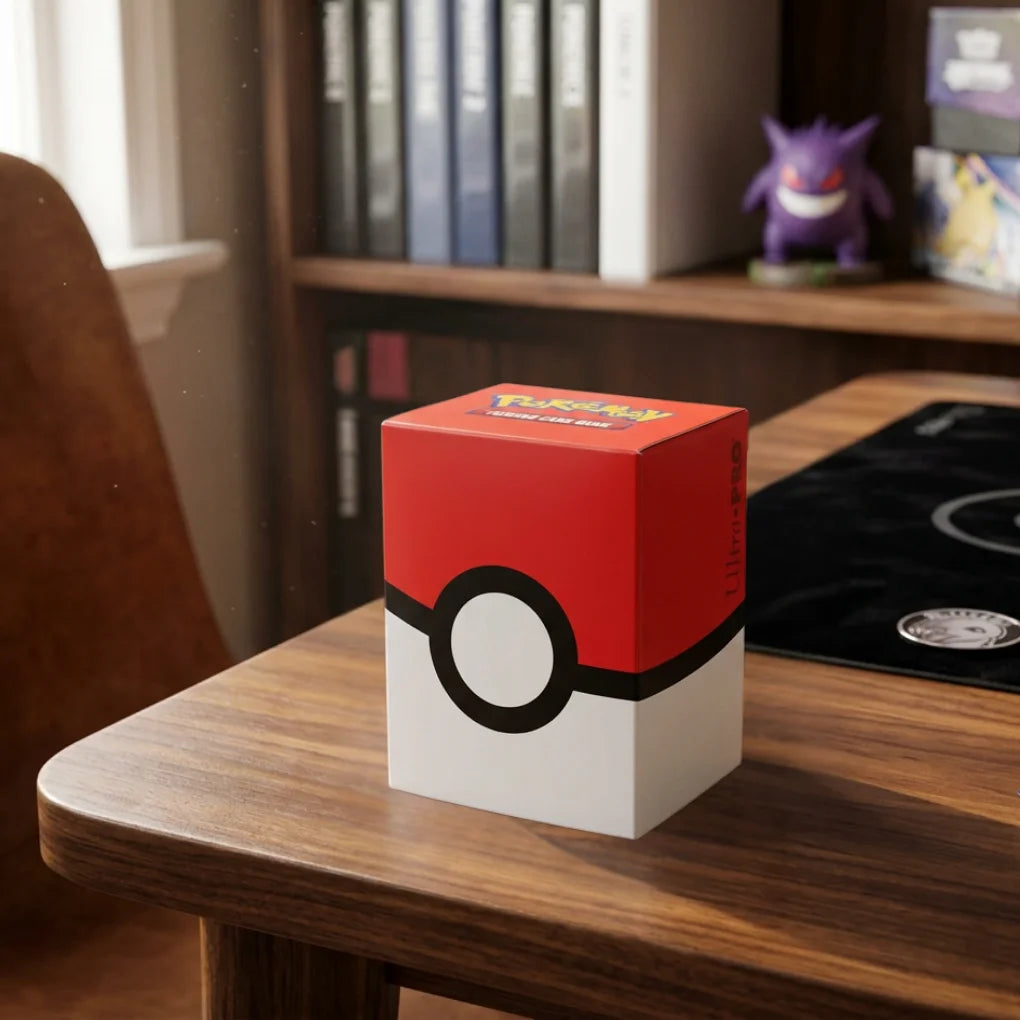Ultra Pro Pokéball Deck Box – Caja para cartas Pokémon para 82 cartas