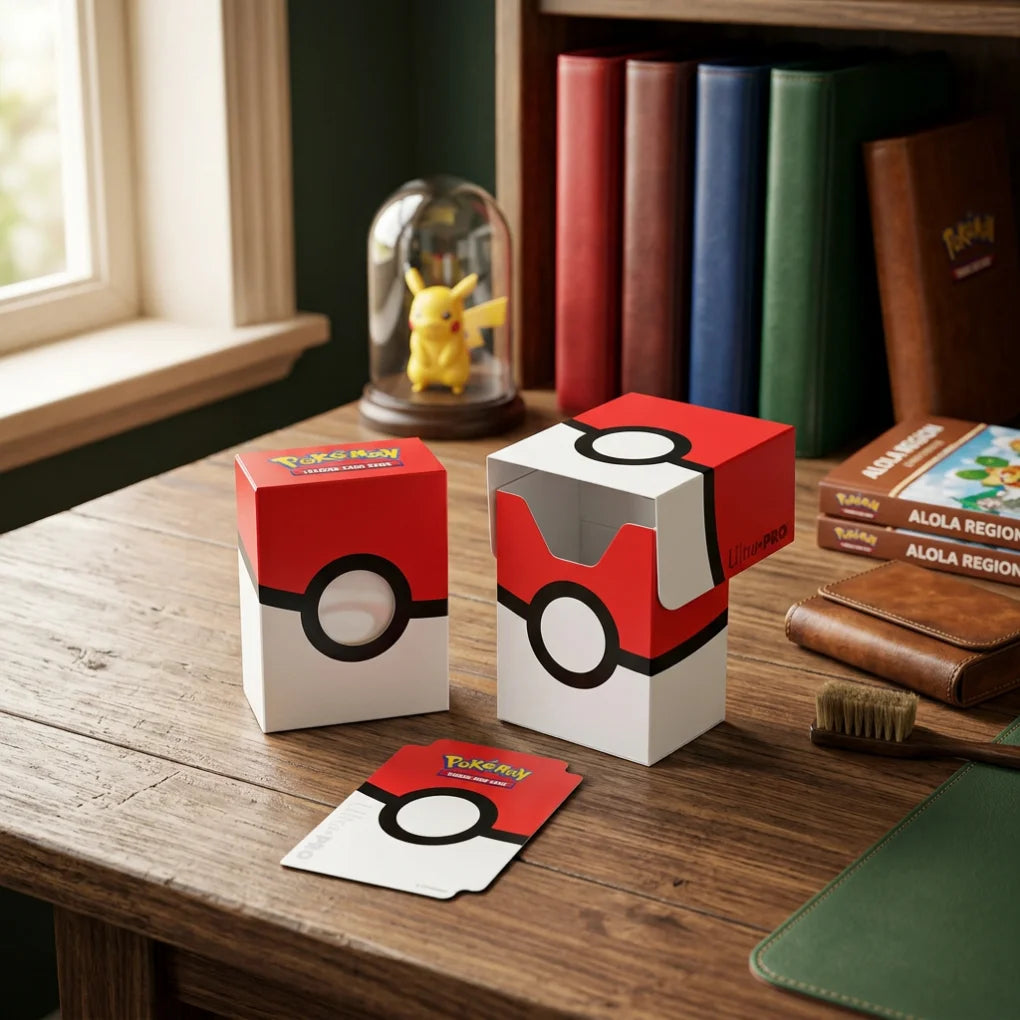 Ultra Pro Pokéball Deck Box – Caja para cartas Pokémon para 82 cartas