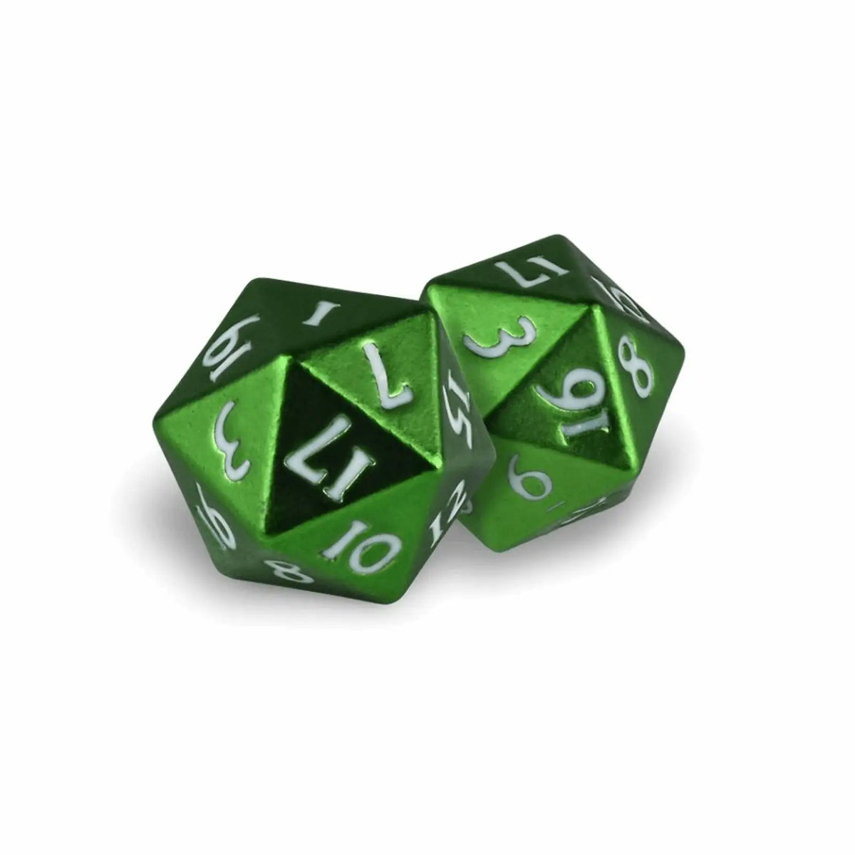 Ultra Pro - Heavy Metal D20 Dice - Emerald Frost