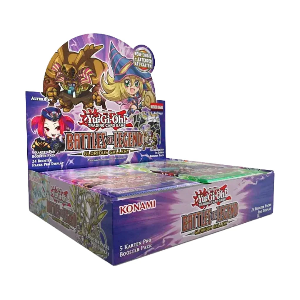 Yu-Gi-Oh! Battles of Legend: Glorious Gallery Caja de sobres - Alemán