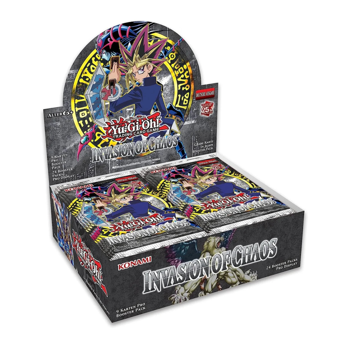 Yu-Gi-Oh! - Invasion of Chaos 25th Anniversary Caja de sobres - Alemán