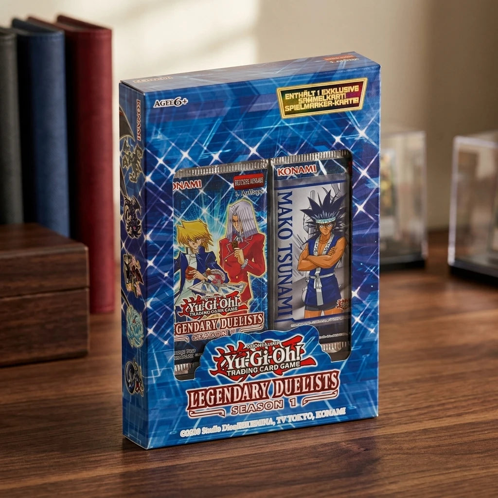 Yu-Gi-Oh! - Duelistas legendarios Temporada 1 Caja - Alemán