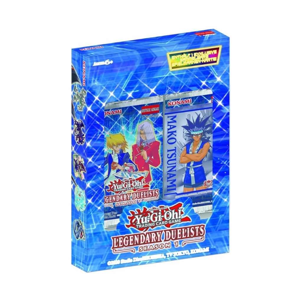 Yu-Gi-Oh! - Duelistas legendarios Temporada 1 Caja - Alemán