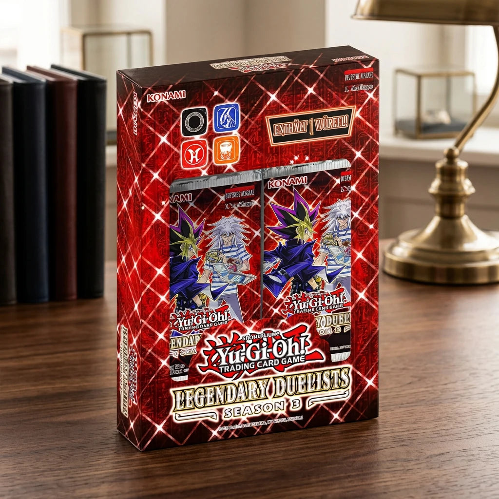 Yu-Gi-Oh! - Duelistas legendarios Temporada 3 Caja - Alemán