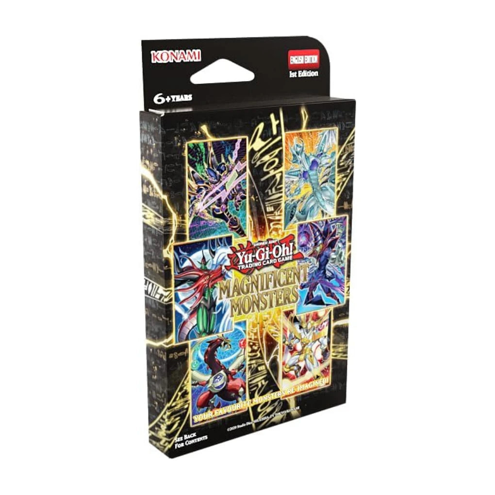 Yu-Gi-Oh! - Caja de 3 sobres Magnificent Monsters - Inglés