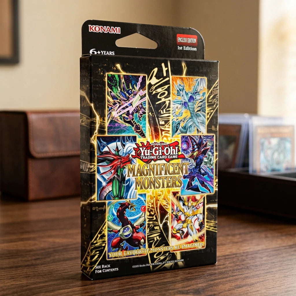 Yu-Gi-Oh! - Caja de 3 sobres Magnificent Monsters - Inglés