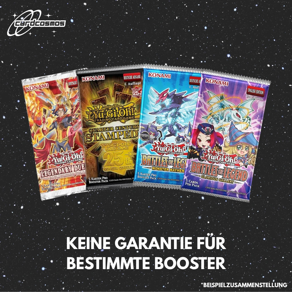 Yu-Gi-Oh! Mystery Booster Set German – 4 different random Boosters