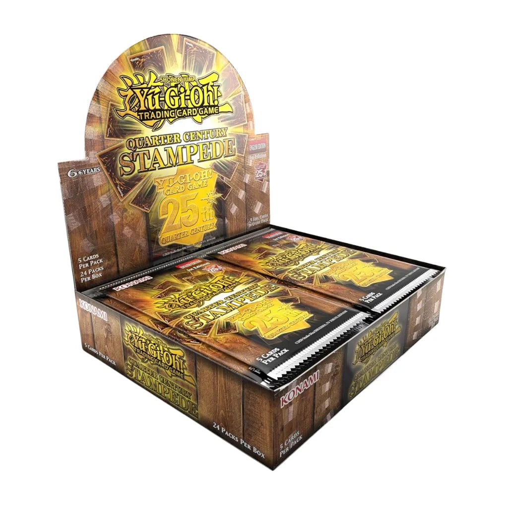 Yu-Gi-Oh! Quarter Century Stampede Caja de sobres - Inglés