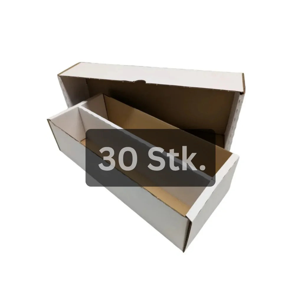 cardcosmos Card Boxes for 2000 Cards – Storage Boxes with 2 Rows