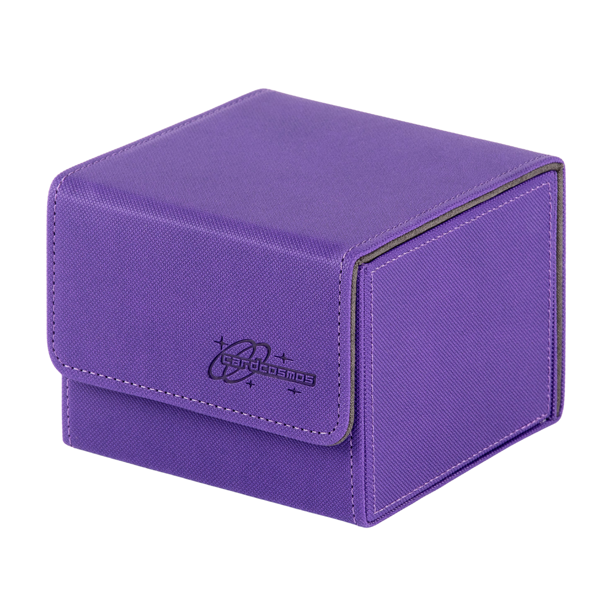 cardcosmos - Caja premium para mazo Toploader 60+ - Lila