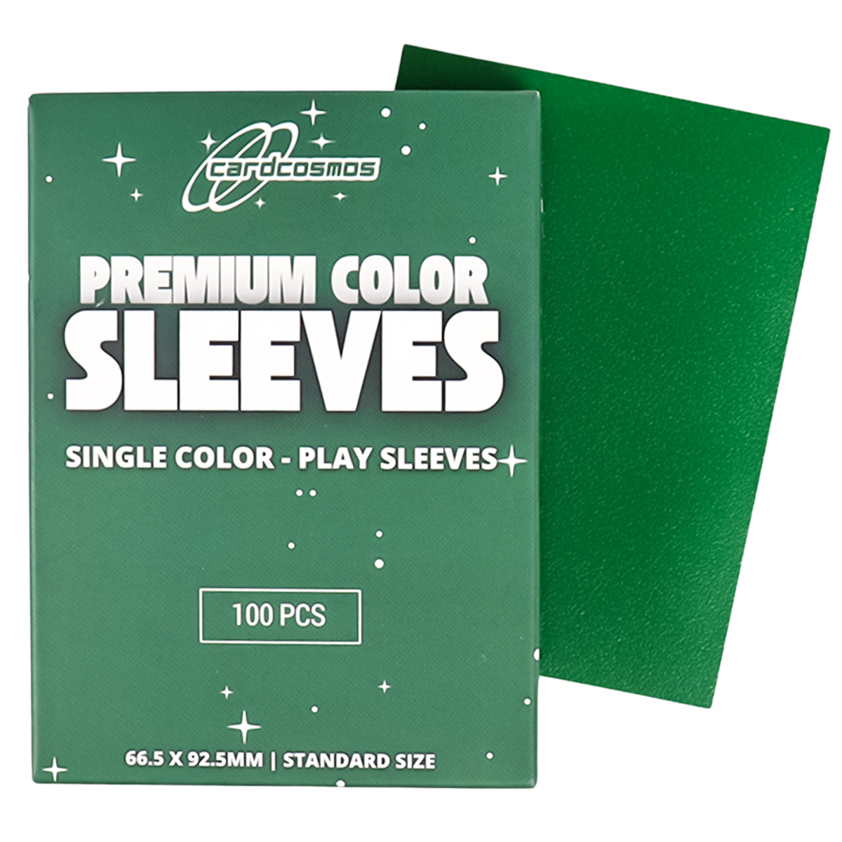 cardcosmos - Fundas mate premium verdes | 100stk
