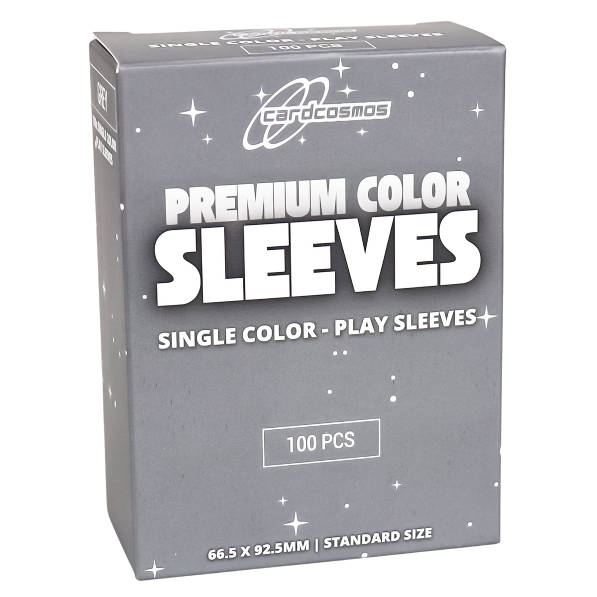 cardcosmos - Fundas mate premium gris | 100stk