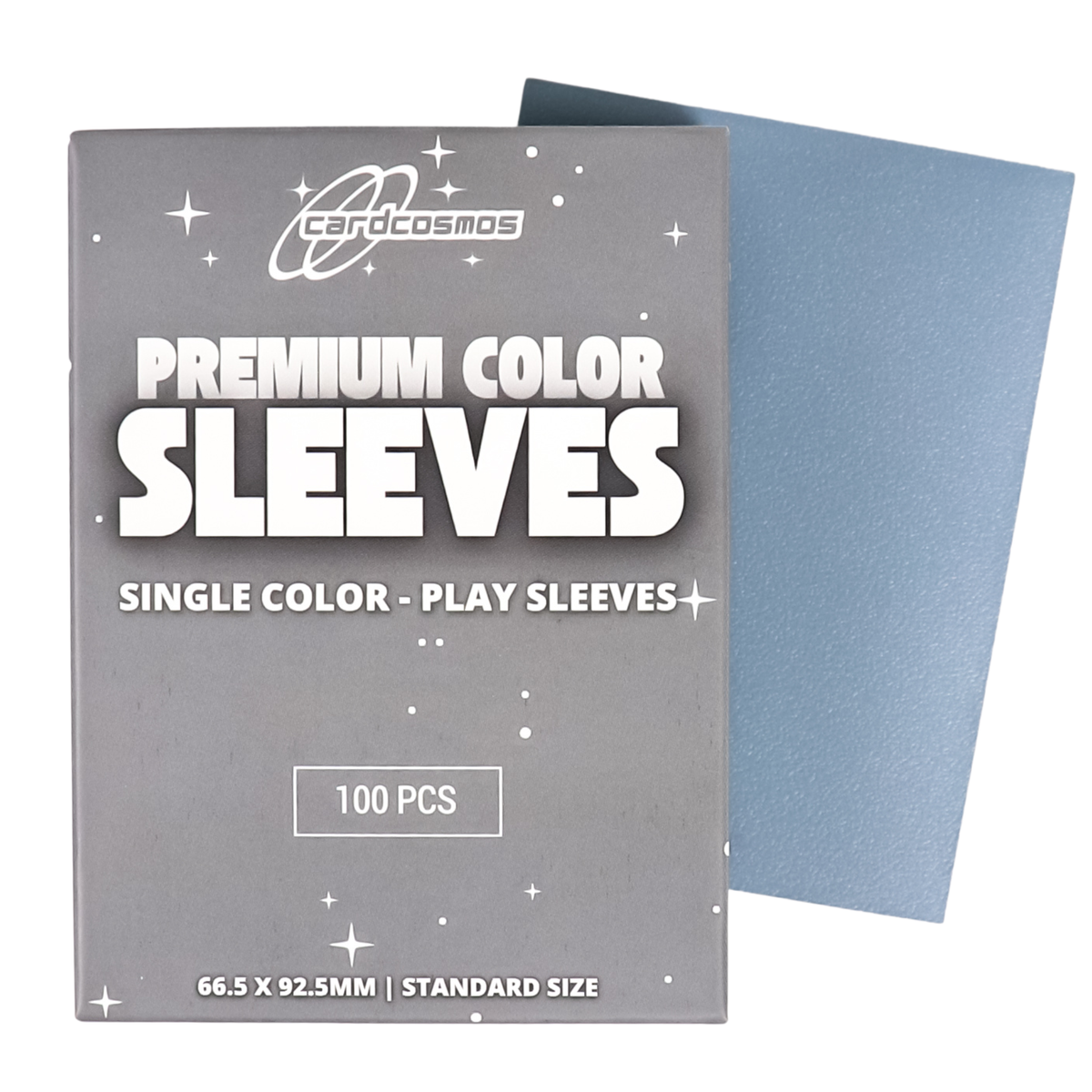 cardcosmos - Fundas mate premium gris | 100stk